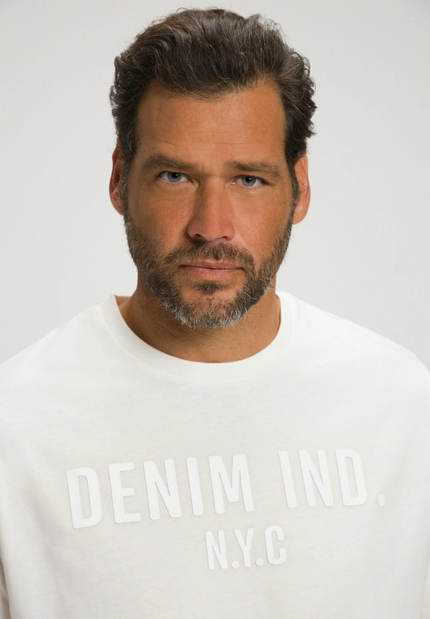 JP1880 T-Shirt Print - Vanille 2 JP1880 T-Shirt Print - Vanille - Afbeelding 2