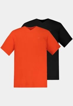 JP1880 T-Shirt Basic - Oranjerood -JP1880 Winkel d1b160ef3d104c8c8e9536dcd8b9b174