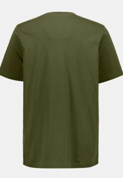 JP1880 Grosse Grössen Bis - T-Shirt Basic - Dunkel Khaki 5 JP1880 Grosse Grössen Bis - T-Shirt Basic - Dunkel Khaki -JP1880 Winkel d5720bea369f4e948c561981aeba7676