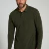 JP1880 Basic- Poloshirt - Dunkel Oliv