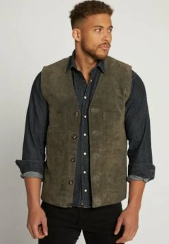 JP1880 Bodywarmer - Vert Palmier -JP1880 Winkel d8b78fa9ed694922ae02f44920411b4e