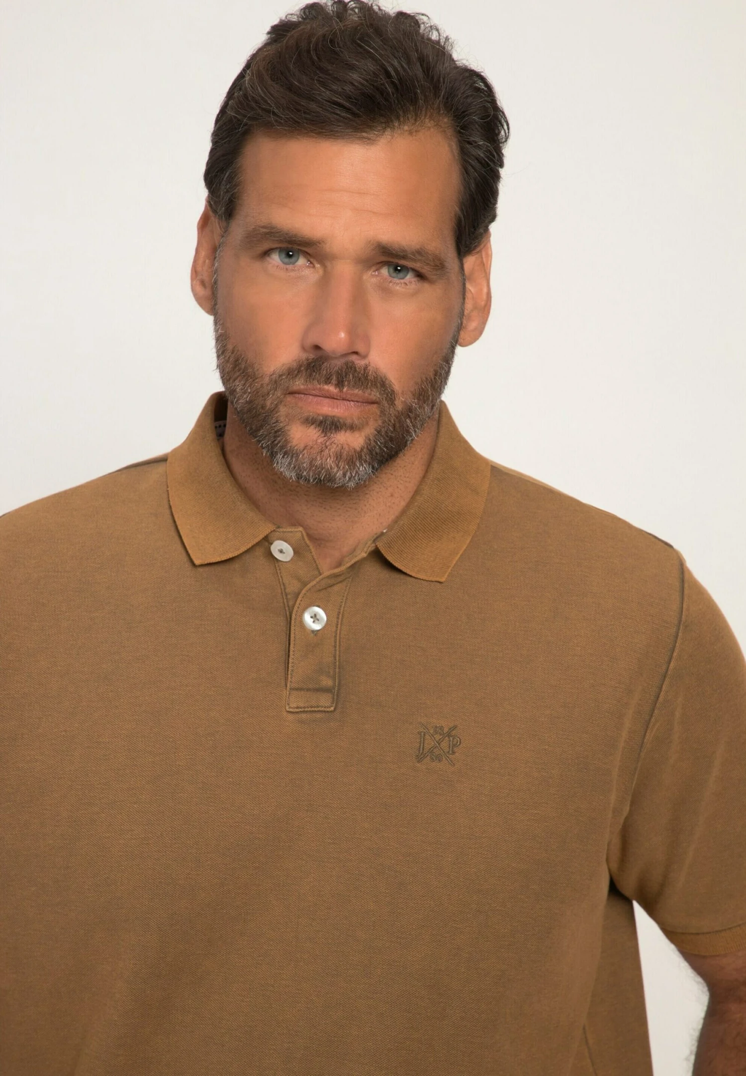 JP1880 Poloshirt - Light Brown 2 JP1880 Poloshirt - Light Brown - Afbeelding 2