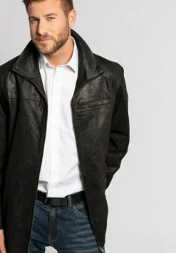 JP1880 Halflange Jas - Schwarz -JP1880 Winkel dca79f6ad1944d8f94a66ca4cc9cbda1