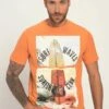 JP1880 T-Shirt Print - Orange -JP1880 Winkel dd05682715174a748a09097ac1a0372b