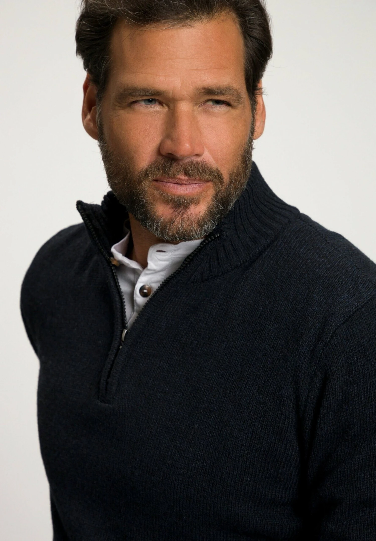 JP1880 Trui - Bleu Marine 2 JP1880 Trui - Bleu Marine - Afbeelding 2