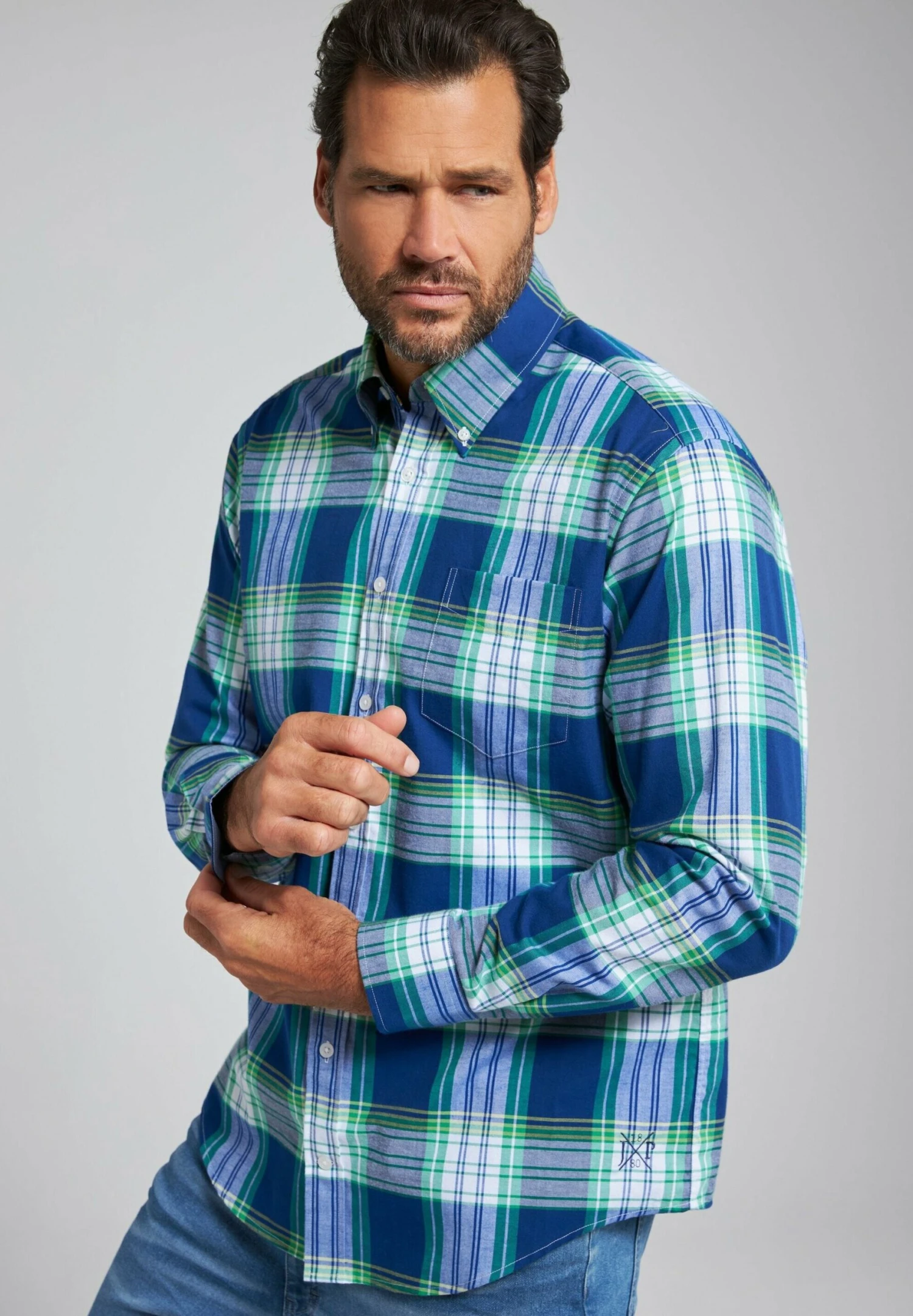 JP1880 Overhemd - Indigo 1 JP1880 Overhemd - Indigo