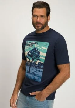 JP1880 T-Shirt Print - Navy Blue