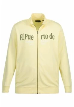 JP1880 Sweater Met Rits - Jaune Clair