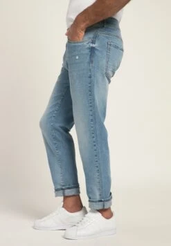 JP1880 Powerstrech 5-Pocket Regular Fit - Straight Leg Jeans - Light Blue 7 JP1880 Powerstrech 5-Pocket Regular Fit - Straight Leg Jeans - Light Blue -JP1880 Winkel e564e55895864ba8aaec1b2b075b701e