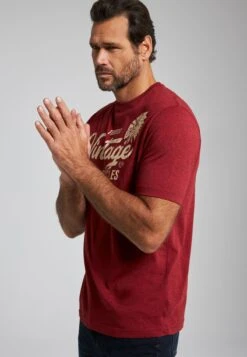 JP1880 T-Shirt Print - Red