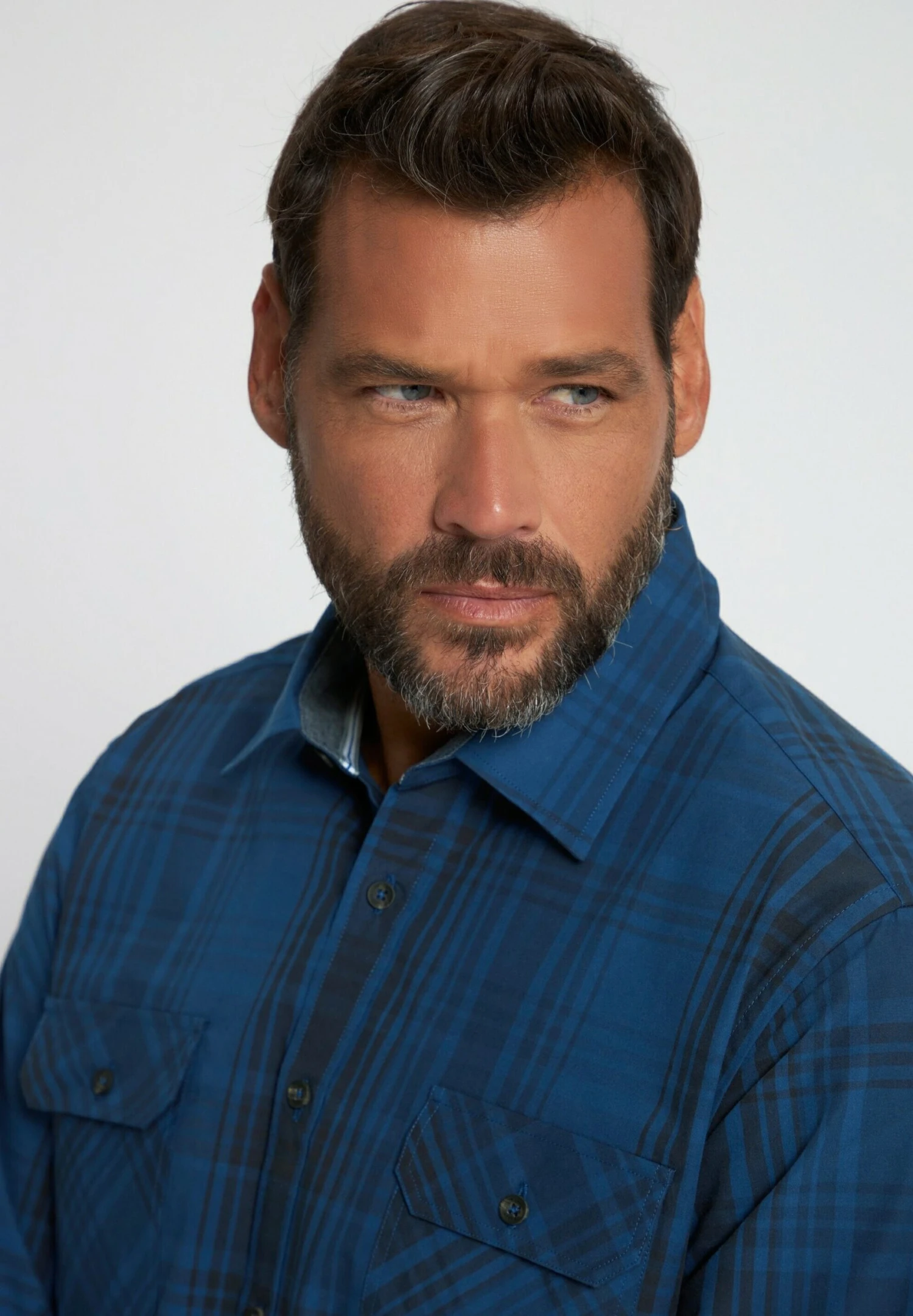 JP1880 Overhemd - Blau Lila 2 JP1880 Overhemd - Blau Lila - Afbeelding 2