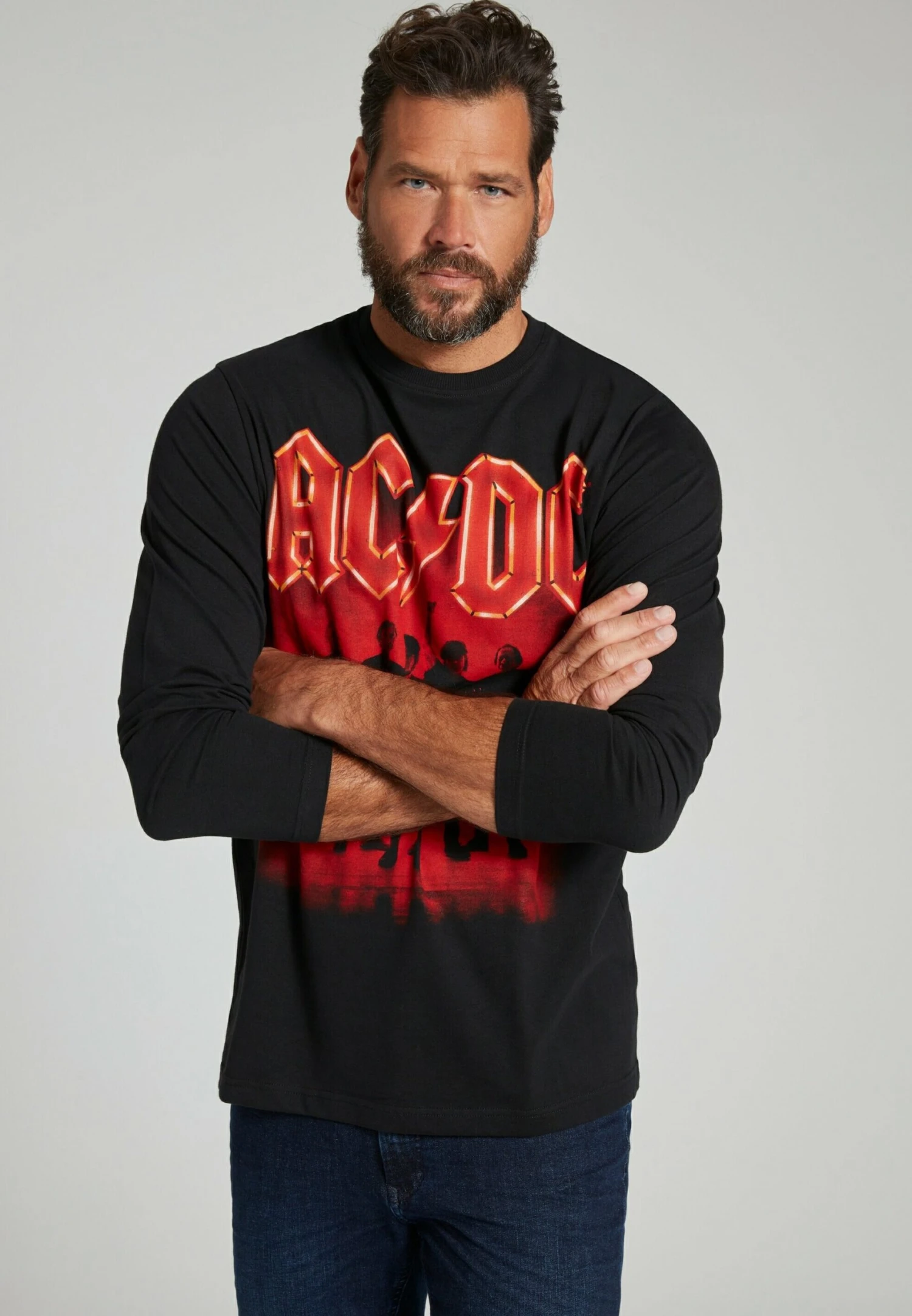 JP1880 Bandshirt - Longsleeve - Schwarz 1 JP1880 Bandshirt - Longsleeve - Schwarz