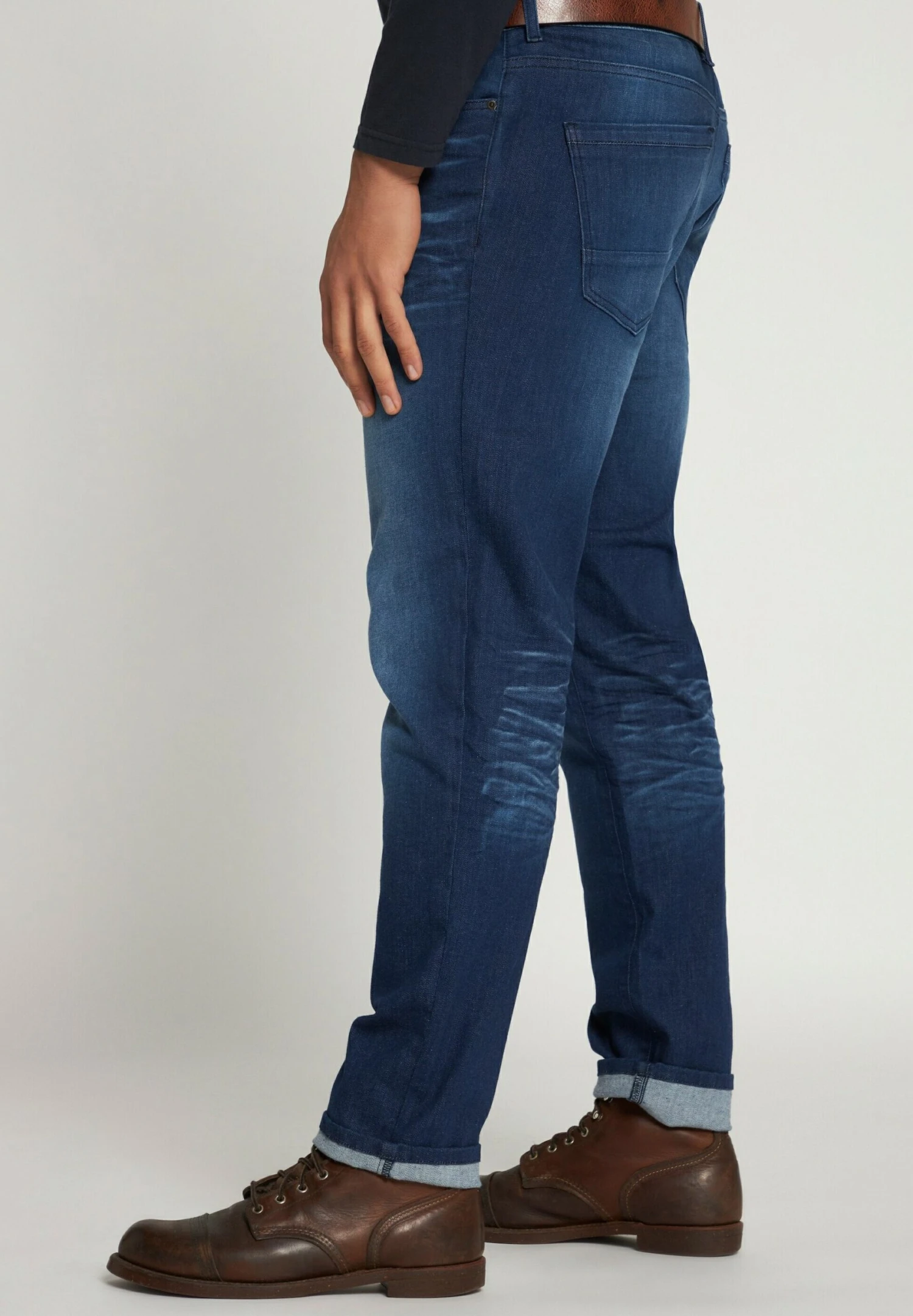 JP1880 Straight Leg Jeans - Blue Denim 3 JP1880 Straight Leg Jeans - Blue Denim - Afbeelding 3