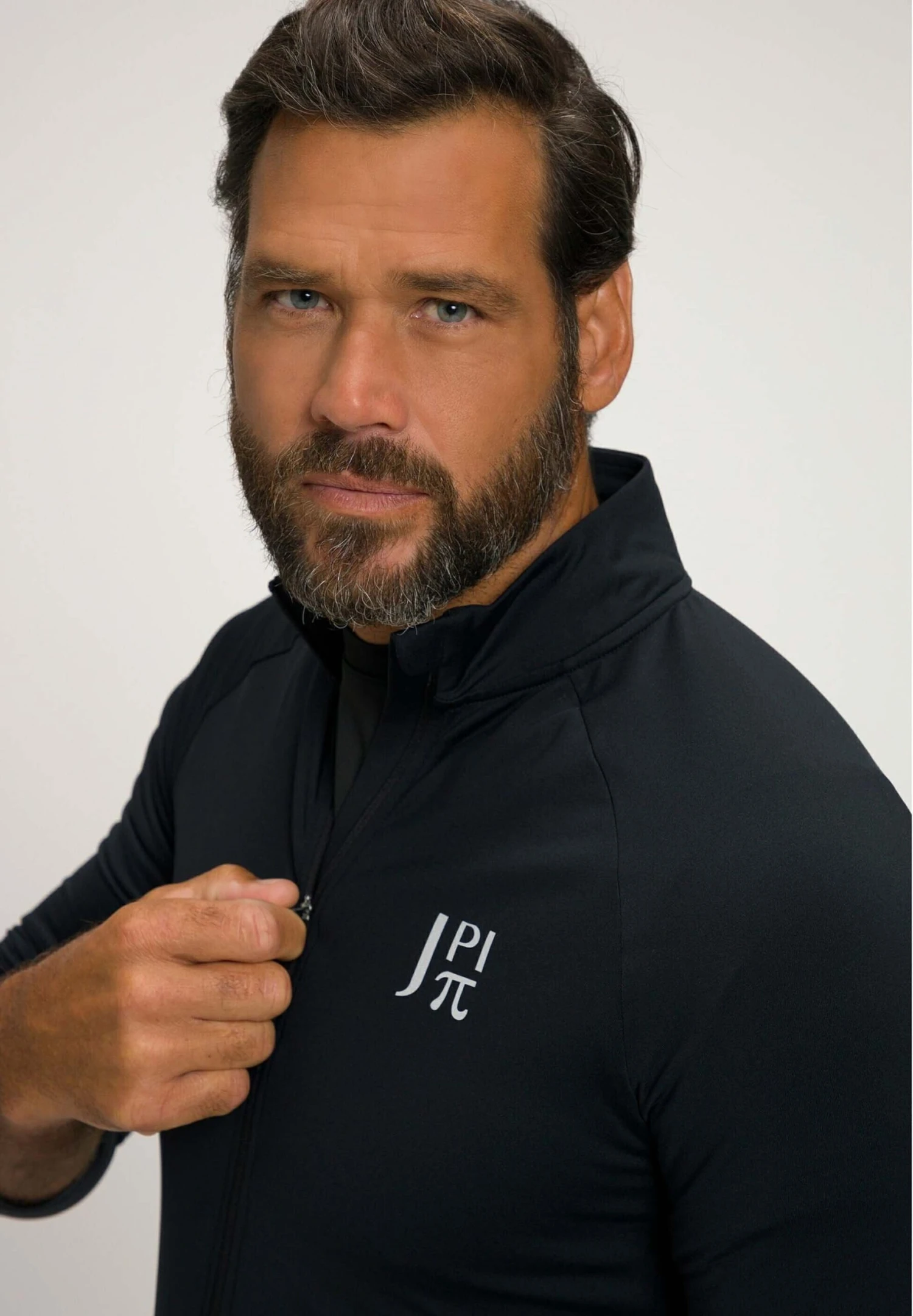 JP1880 Sweater Met Rits - Schwarz 2 JP1880 Sweater Met Rits - Schwarz - Afbeelding 2