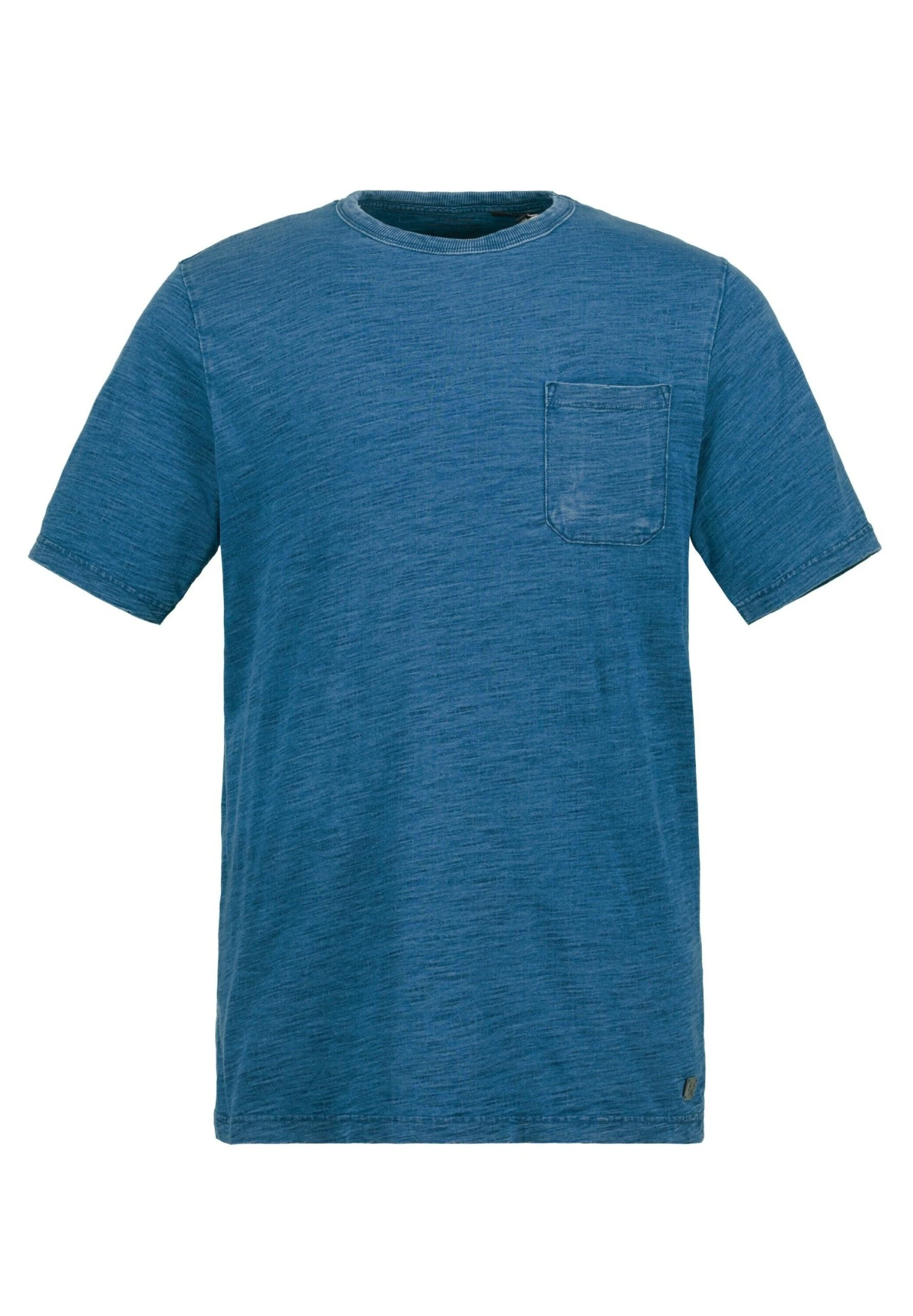 JP1880 Halbarm - T-Shirt Basic - Blue Denim 3 JP1880 Halbarm - T-Shirt Basic - Blue Denim - Afbeelding 3