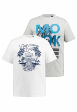 JP1880 T-Shirt Print - Sneeuwwit -JP1880 Winkel f1a21387144140b8a11e281d38151ca5