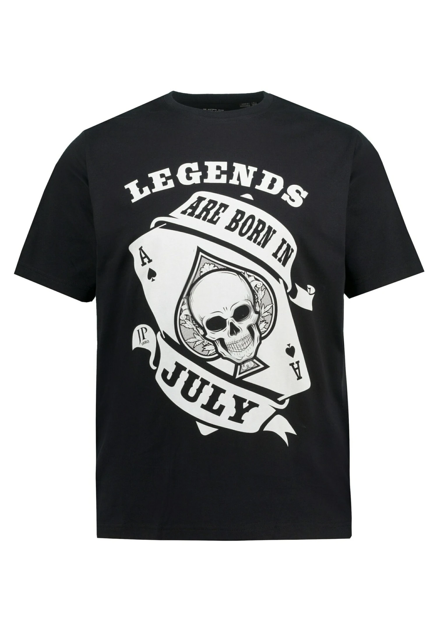 JP1880 T-Shirt Print - Schwarz 3 JP1880 T-Shirt Print - Schwarz - Afbeelding 3