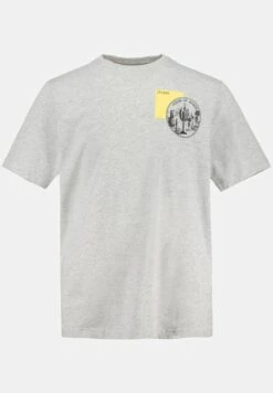 JP1880 T-Shirt Print - Hellgrau MélangeGelb 11 JP1880 T-Shirt Print - Hellgrau MélangeGelb -JP1880 Winkel f4173a72060843268d78dcd7555e9f57