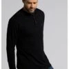 JP1880 Henley- Longsleeve - Black -JP1880 Winkel fa27e20fe4874123ab16452a6e70d5b4