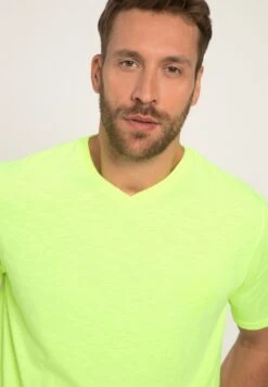 JP1880 T-Shirt Basic - Jaune Fluo -JP1880 Winkel ff2ea22304ef406d8dae092080c18937