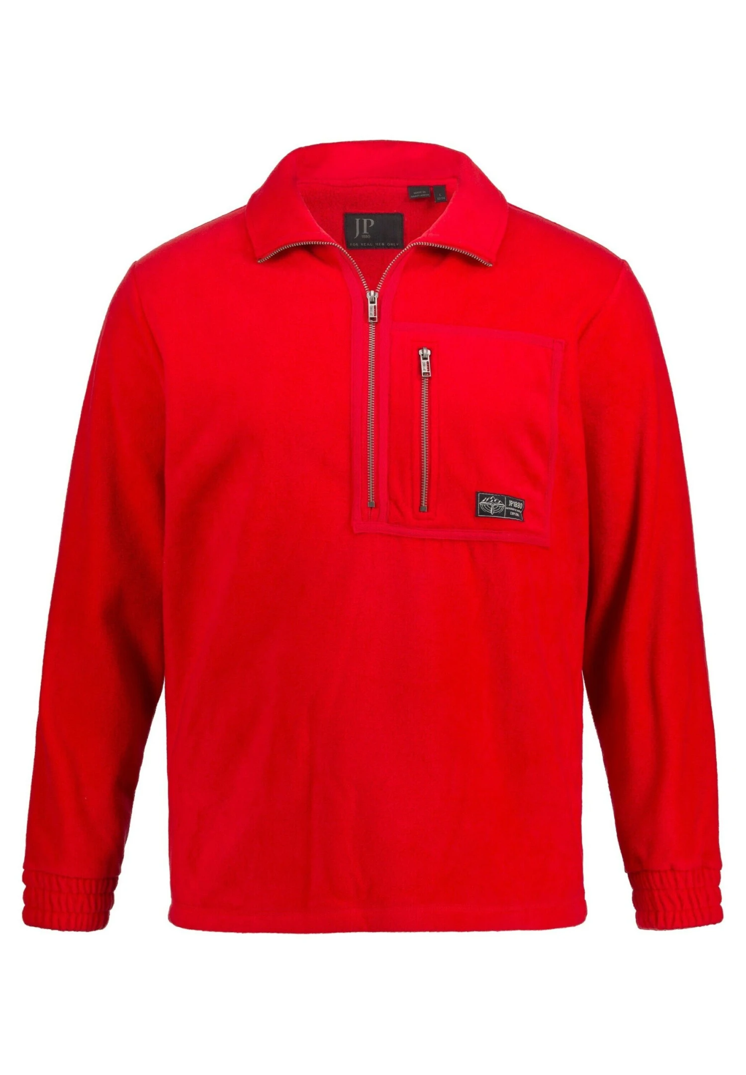 JP1880 Fleece Trui - Red 3 JP1880 Fleece Trui - Red - Afbeelding 3
